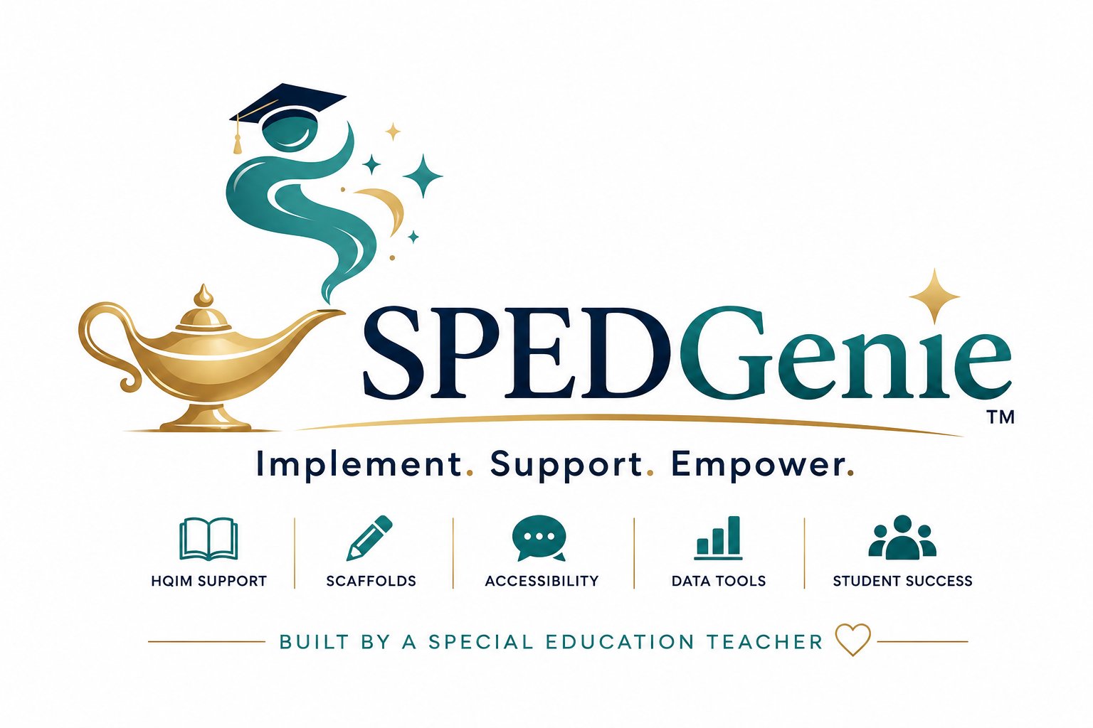SpedGenie™ — Implement. Support. Empower.